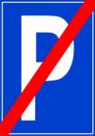  Parkolni tilos no parking tábla matrica