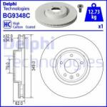 DELPHI Disc frana DELPHI BG9348C (BG9348C) - automobilus
