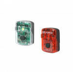FORCE Комплект велосветлини Force Point USB
