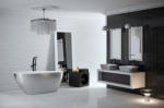 Besco Goya Glam 160x70 cm silver (WMD-160-GS)