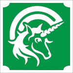 Body Deco 5x5 cm-es Csillámtetoválás sablon - Unikornis 166