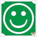  5x5 cm-es Csillám tetoválás sablon - Emoji, Smiley 6 - mkkreativ