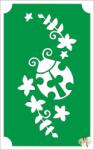  8x5 cm Csillám tetoválás sablon - Katica 100 - mkkreativ