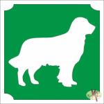  5x5 cm-es Csillámtetoválás sablon - Kutya 114 - mkkreativ