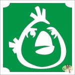 Body Deco 5x5 cm-es Csillám tetoválás sablon - Farkas 266