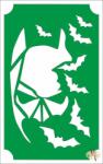  8x5 cm-es Csillámtetoválás sablon -Batman 22 - mkkreativ