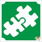  5x5 cm-es Csillámtetoválás sablon - Puzzle 394 - mkkreativ