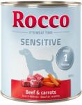 Rocco Rocco Sensitive 6 x 800 g - Vită și morcovi