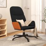 vidaXL Scaun de relaxare, negru, material textil (341037)