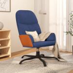 vidaXL Scaun de relaxare, albastru, material textil (341035)