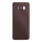Samsung G955 Galaxy S8 Plus akkufedél (hátlap) kamera lencsével és ragasztóval, rózsaszín OEM