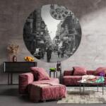 WallArt Tapet în formă de cerc „Hong Kong the Old Days, 190 cm WPC-WA23 (440371)