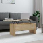 vidaXL Măsuță de cafea, stejar sonoma, 102x50, 5x46, 5cm, lemn prelucrat (809722) Masa de cafea