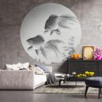 WallArt Tapet în formă de cerc „Two Goldfish, 142, 5 cm WPC-WA16 (440364)