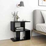 vidaXL Dulap lateral, negru, 50x30x51, 5 cm, PAL (806366)