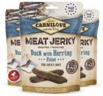 CARNILOVE Jerky Snack - fileuri de rață și hering 100 g
