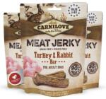 CARNILOVE Jerky Snack - curcan și iepure 100 g
