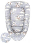  Baby Shop babafészek 55x75 cm - szürke sárkány