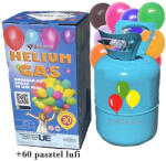 Brogaz Hélium 60 léggömb felfújására + pasztel léggömb