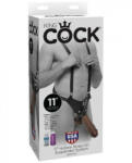 Pipedream - King Cock King Cock Hollow Strap-on Suspender System brown