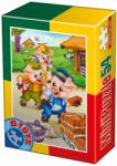 D-Toys Puzzle Cei trei purceluși - Mini puzzle 54 piese (60471-06) Puzzle