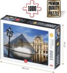 DEICO Puzzle Muzeul Luvru - Puzzle adulți 1000 piese (75772) Puzzle