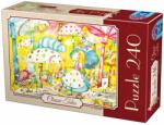 D-Toys Puzzle Alice în Țara Minunilor - Puzzle copii, 240 piese (72986-02) Puzzle