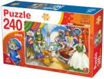 DEICO Puzzle Motanul Încălțat la palat - Puzzle copii, 240 piese (61393-01) Puzzle