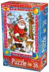D-Toys Puzzle Moș Crăciun - Puzzle 35 piese - 1 (67616-01) Puzzle