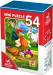 DEICO Mini-puzzle Găini - Puzzle 54 piese - Animale domestice (61676-04) Puzzle