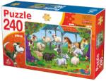 DEICO Puzzle Scenă cu animale domestice - Puzzle copii, 240 piese (61393-03) Puzzle