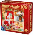 D-Toys Puzzle Crăciun - 100 piese (67333-01) Puzzle