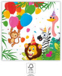 Procos Șervețele - Jungle Party 33 x 33 cm 20 buc