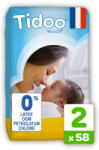 Tidoo Scutece ECO hipoalergenice 3-6kg, nou nascuti, marimea 2(format mare) Tidoo