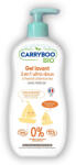 Carryboo Sampon si gel dus BIO delicat pentru beleusi, fara parfum, cu extract de caise Carryboo