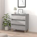 vidaXL Servantă, sonoma gri, 60x35x69 cm, lemn compozit (815805) Comoda