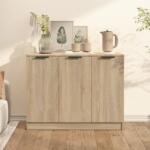 vidaXL Servantă, stejar sonoma, 90, 5x30x70 cm, lemn prelucrat (811190) Comoda