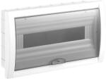 VIKO Lakáselosztó, 18 modul, átlátszó ajtó, süllyesztett (10db/karton) (VIKO-90916018)