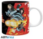 ABYstyle Fire Force "Companies 7 & 8" 320ml bögre (ABYMUGA156)