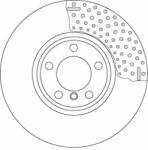 TRW Disc frana TRW SINGLE DF6603S (DF6603S)