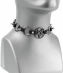 Leather & Steel Fashion Colier / choker Pentagramă - LSF9 34