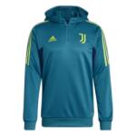 adidas Juventus férfi kapucnis pulóver Track teal - XXL (82110)