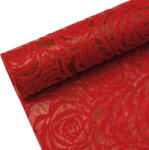 Valex Decor Rózsafejmintás 3D vetex 50cm x 4.5m - Bordó (3DR-91)