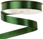  Szatén szalag 12mm x 22.86m - Sötétzöld (1358)