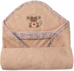 Babymatex Bamboo prosop de baie cu glugă Beige 100x100 cm