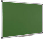  Krétás tábla, zöld felület, nem mágneses, 120x180 cm, alumínium keret