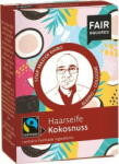 Fair Squared Fairtrade jubileumi kókuszdió hajszappan - 80 g