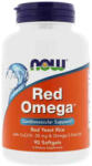 NOW Red Yeast Rice with CoQ10 Omega-3 (Cholesterol Control), Now Foods, 90 softgels