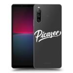 Picasee Husă transparentă din silicon pentru Sony Xperia 10 IV 5G - Picasee - White