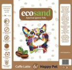 Ecosand PROMO LIVRARE Nisip tofu pisici Ecosand caffe latte 6L